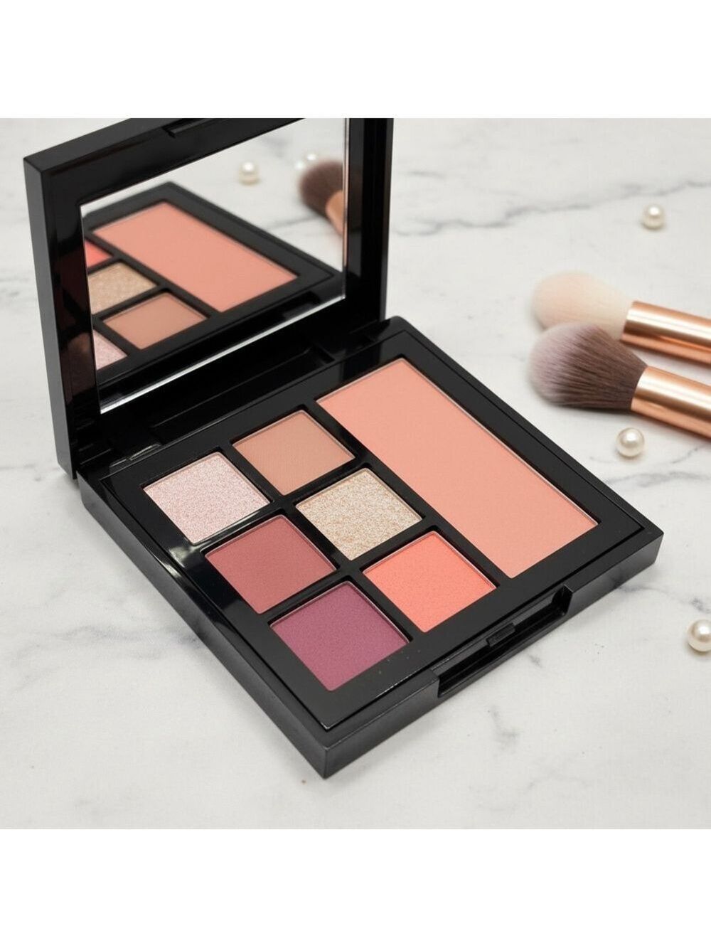 Whats Up Beauty Flirtique Eye Cheek Palette Blush Eyeshadow New